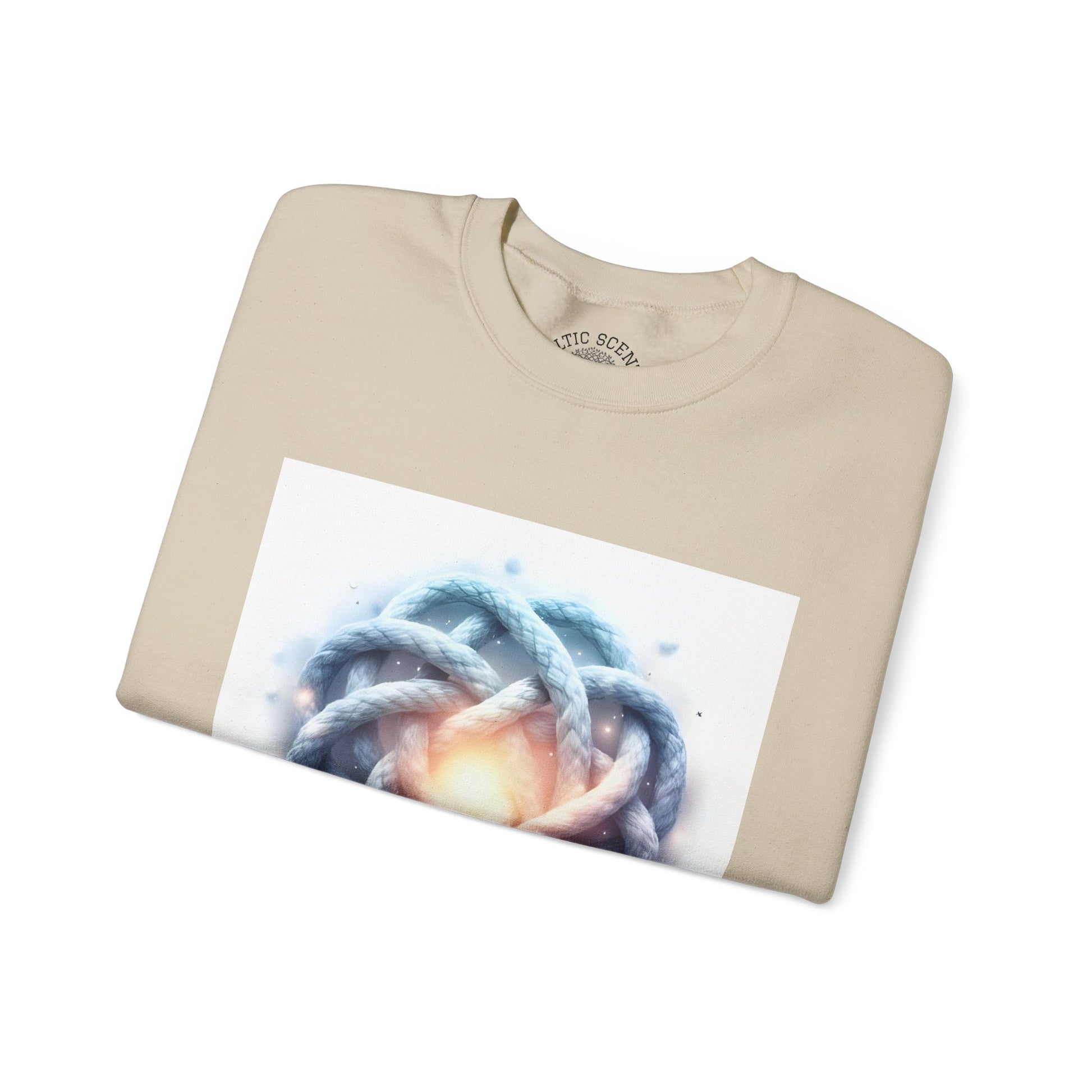 Cozy Artistic Crewneck Sweatshirt with Unique Design, Unisex Sweatshirt, Casual Fashion, Gift for Art Lovers, Comfortable Layering Piece - Celtic Scents