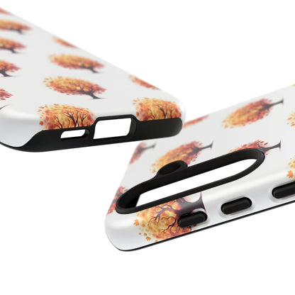 Autumn Tree Phone Case, Fall Phone Cover, Nature Inspired Case, Gift for Outdoorsy Friends, Seasonal Accessories, Eco-Friendly Phone Case