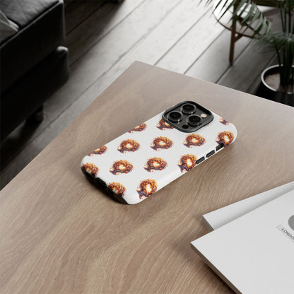 Stylish Phone Case, Tough Cases with Unique Design, Durable Smartphone Cover, Gift for Tech Lovers, Trendy Phone Accessory, Autumn Design