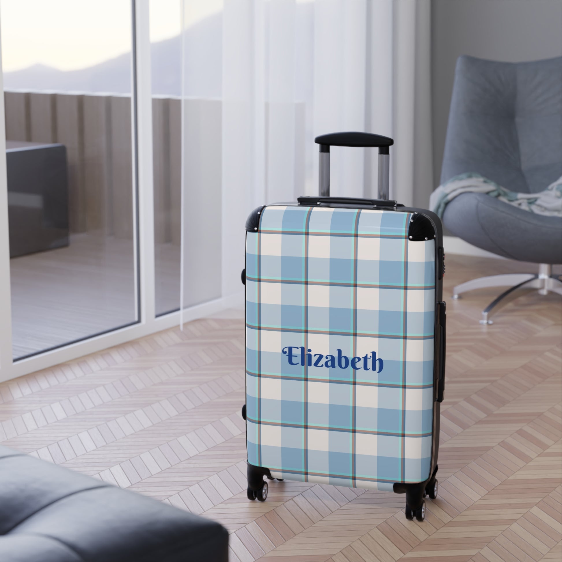 Personalized Luggage, Custom Suitcase for Travel, Perfect Gift for Travelers, Unique Baggage Design, Stylish Travel Accessory - Celtic Scents