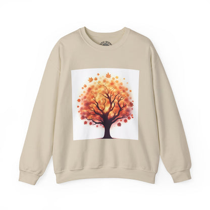 Autumn Tree Sweatshirt | Cozy Fall Apparel, Gift for Nature Lovers, Unisex Crewneck, Tree Design Sweatshirt, Ideal for Thanksgiving - Celtic Scents