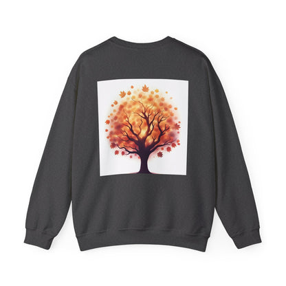 Autumn Tree Sweatshirt | Cozy Fall Apparel, Gift for Nature Lovers, Unisex Crewneck, Tree Design Sweatshirt, Ideal for Thanksgiving - Celtic Scents