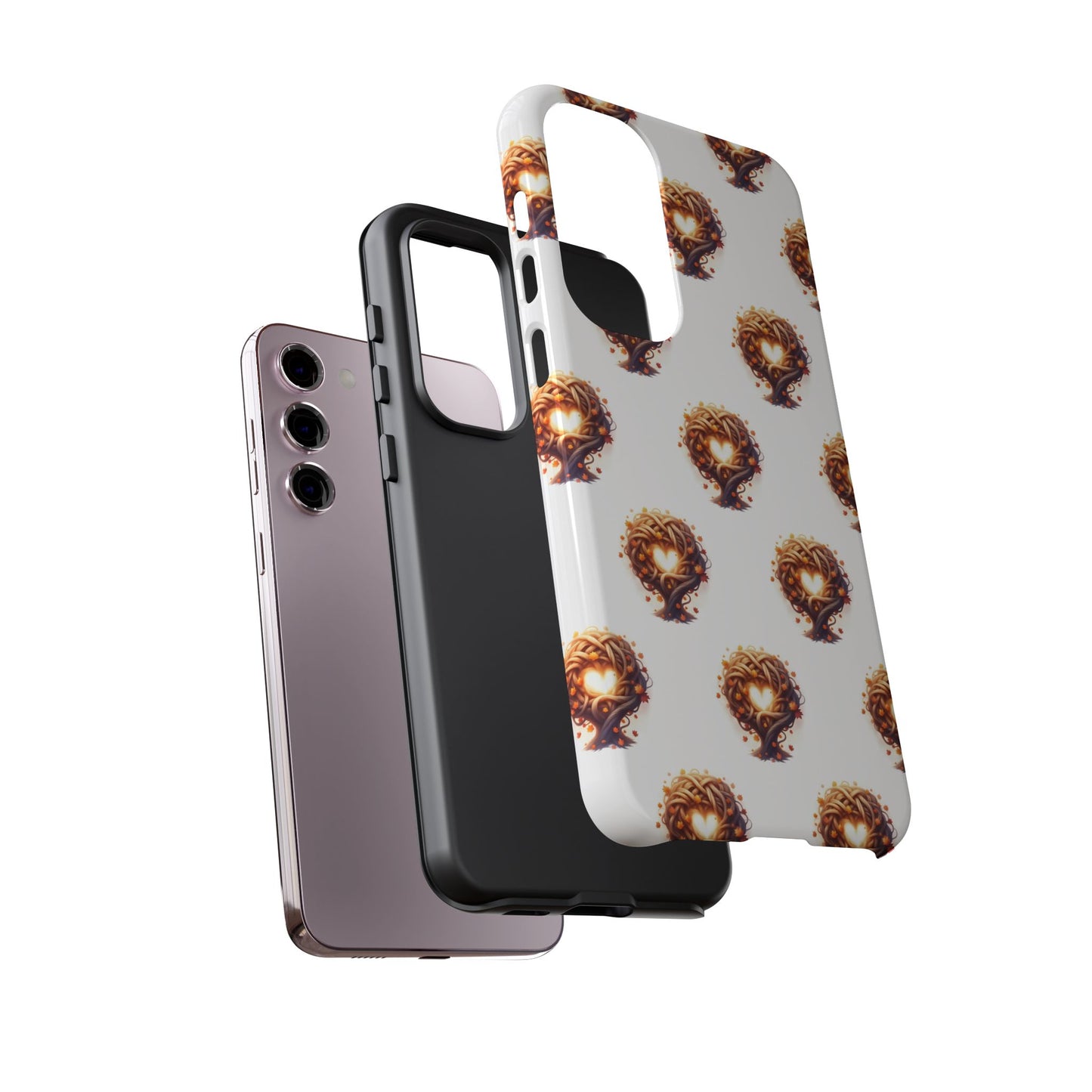 Stylish Phone Case, Tough Cases with Unique Design, Durable Smartphone Cover, Gift for Tech Lovers, Trendy Phone Accessory, Autumn Design