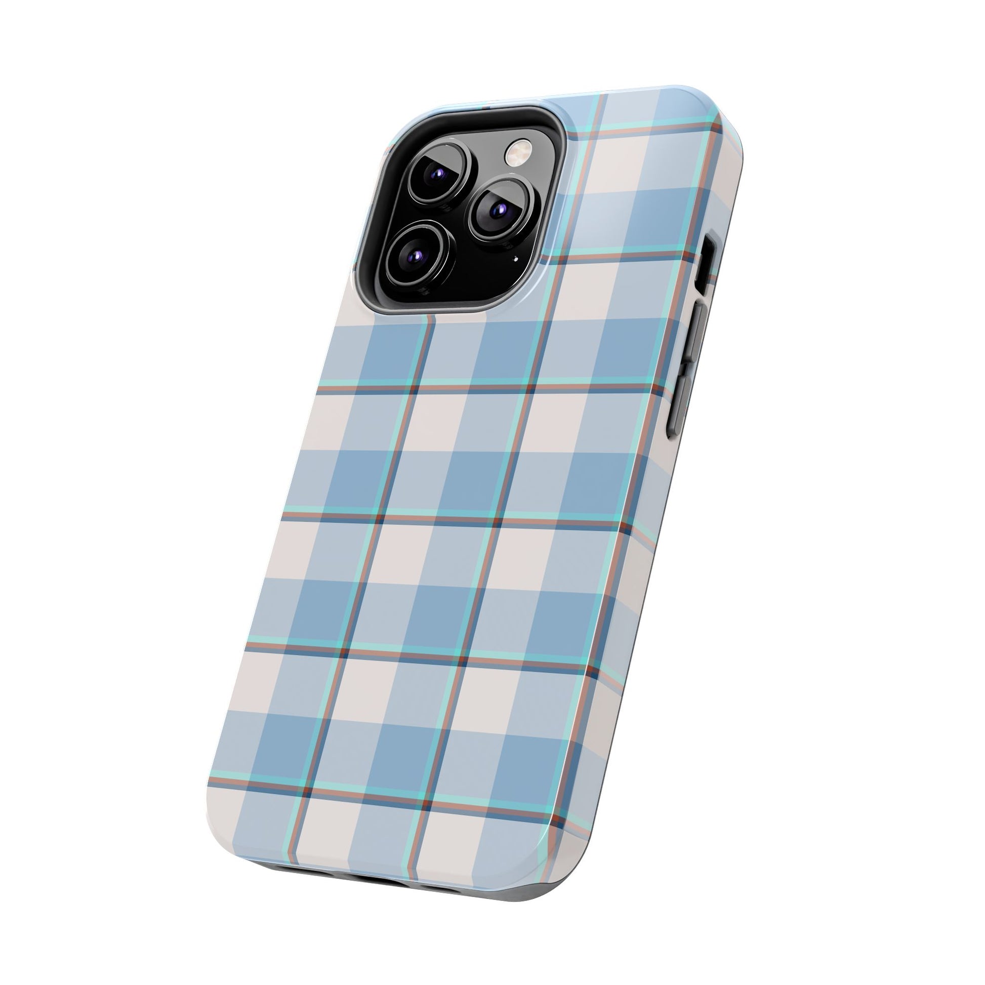 Winter Plaid Tough Phone Cases for Protection, Gift for Teens, Trendy Phone Accessories, Stylish Shield, Holiday Gift Ideas - Celtic Scents
