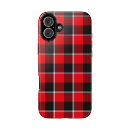 Stylish Plaid Tough Phone Cases, Durable Phone Covers, Rustic Gift, Trendy Accessories, Protection for Everyday Use, Fashionable [...] - Celtic Scents