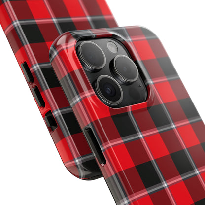 Stylish Plaid Tough Phone Cases, Durable Phone Covers, Rustic Gift, Trendy Accessories, Protection for Everyday Use, Fashionable [...] - Celtic Scents