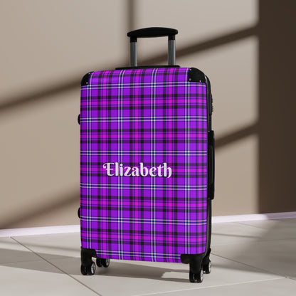 Personalized Suitcase, Travel Luggage, Custom Name Bag, Stylish Baggage for Vacation, Engraved Carry-On for Travelers - Celtic Scents