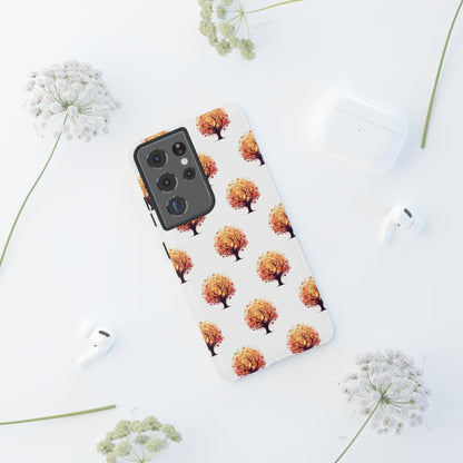 Autumn Tree Phone Case, Fall Phone Cover, Nature Inspired Case, Gift for Outdoorsy Friends, Seasonal Accessories, Eco-Friendly Phone Case