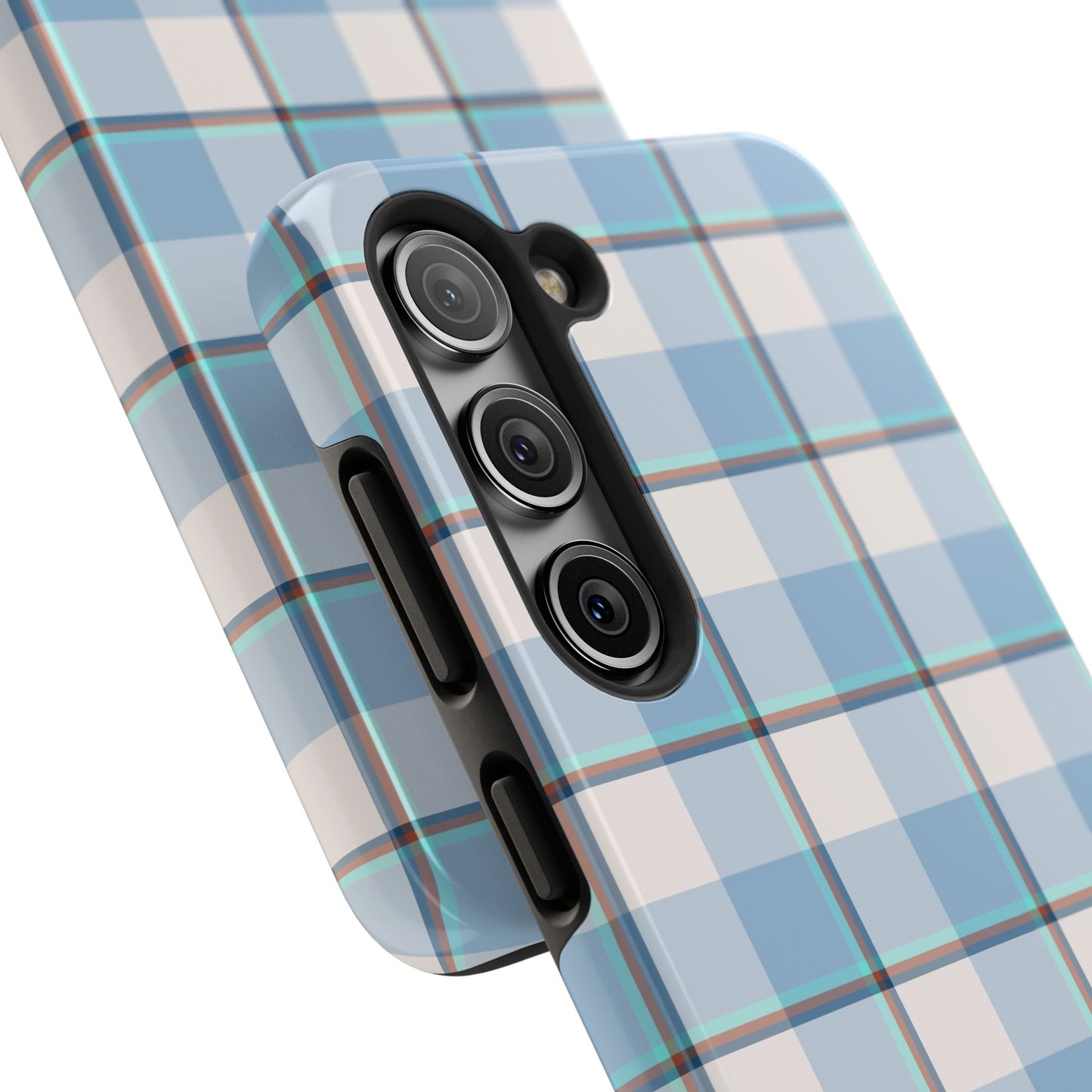 Winter Plaid Tough Phone Cases for Protection, Gift for Teens, Trendy Phone Accessories, Stylish Shield, Holiday Gift Ideas