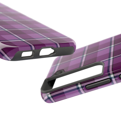 Plaid Tough Phone Case, Stylish Cell Phone Cover for All Occasions, Perfect Gift for Tech Lovers