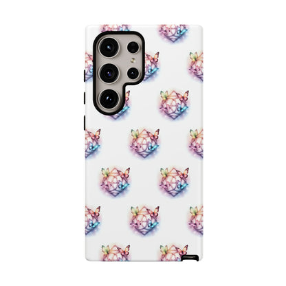 Colorful Butterflies Phone Case, Tough Cases, Cute Butterfly Lover Gift, Trendy Phone Cover, Nature Print Case