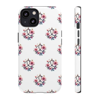 Floral Phone Case, Tough Phone Cover, Cute Protection for Mobile, Gift for Her, Celtic Knot Floral Pattern Case - Celtic Scents