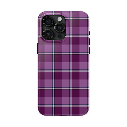 Plaid Tough Phone Case, Stylish Cell Phone Cover for All Occasions, Perfect Gift for Tech Lovers - Celtic Scents