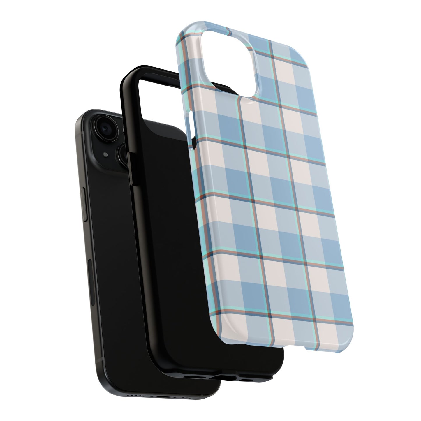 Winter Plaid Tough Phone Cases for Protection, Gift for Teens, Trendy Phone Accessories, Stylish Shield, Holiday Gift Ideas - Celtic Scents