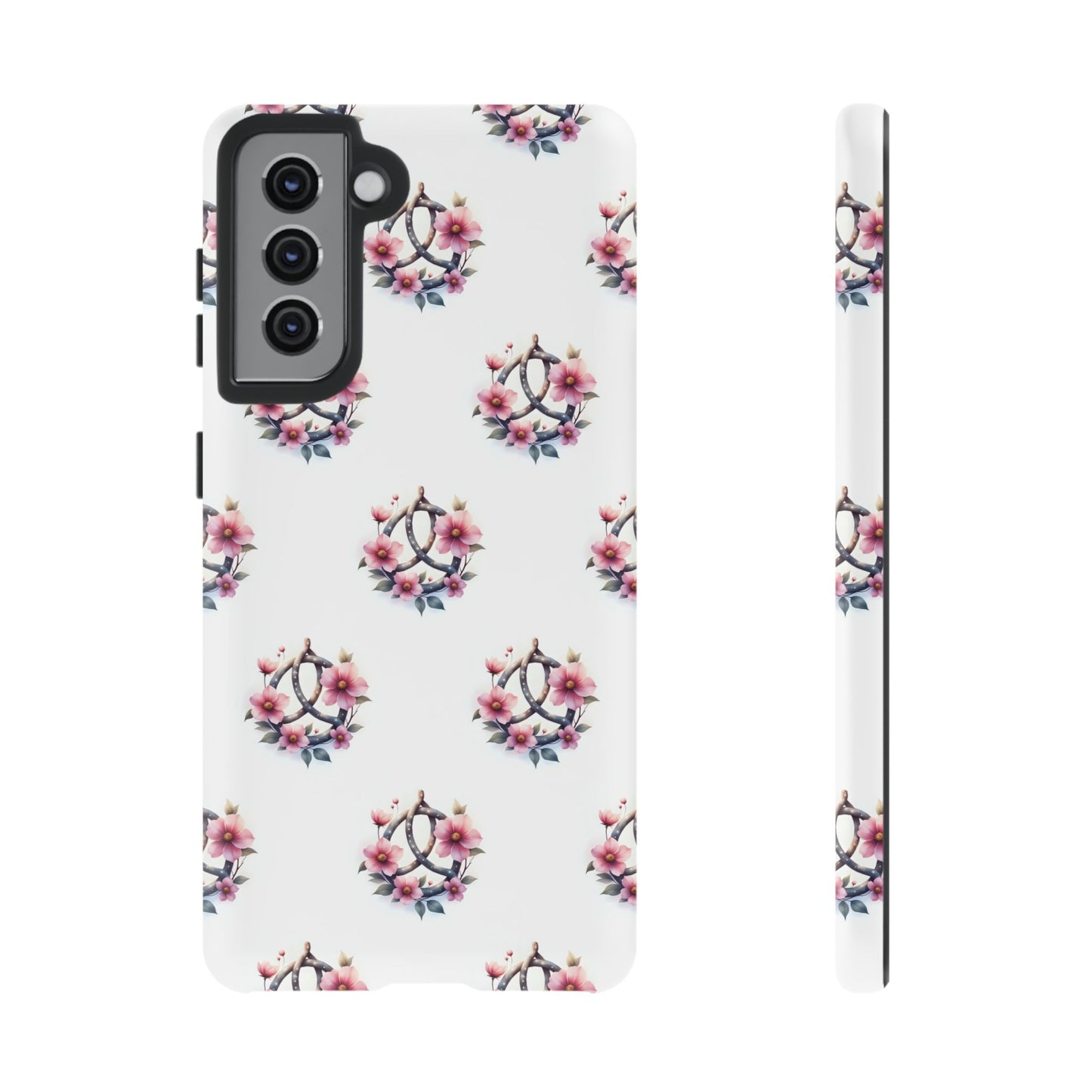 Floral Phone Case, Tough Phone Cover, Cute Protection for Mobile, Gift for Her, Celtic Knot Floral Pattern Case - Celtic Scents