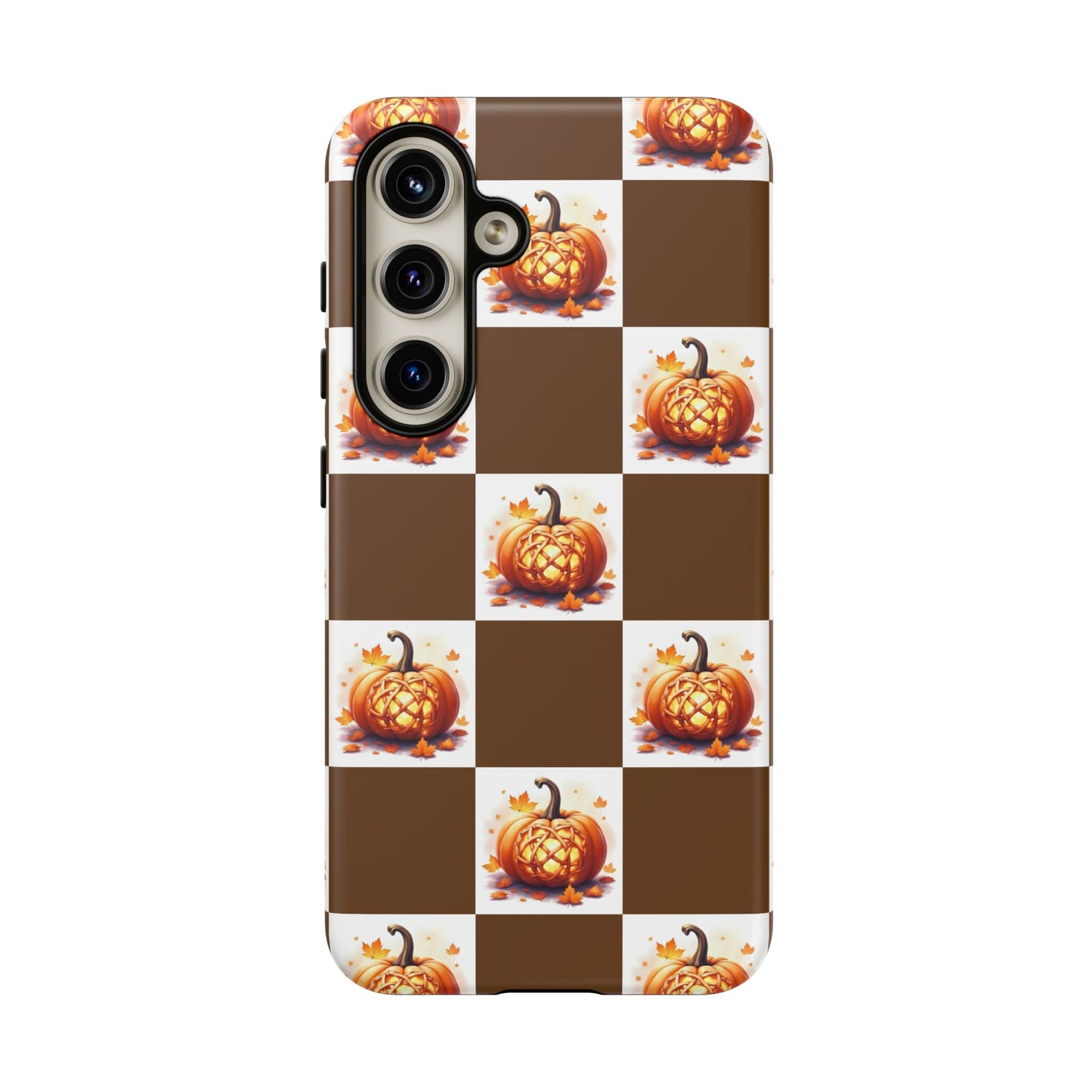 Pumpkin Phone Case, Fall Decor, Halloween Gift, Autumn Accessories, Cute Smartphone Cover, Tough Cases