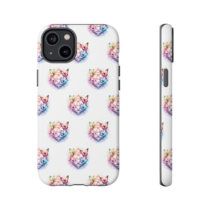 Colorful Butterflies Phone Case, Tough Cases, Cute Butterfly Lover Gift, Trendy Phone Cover, Nature Print Case - Celtic Scents