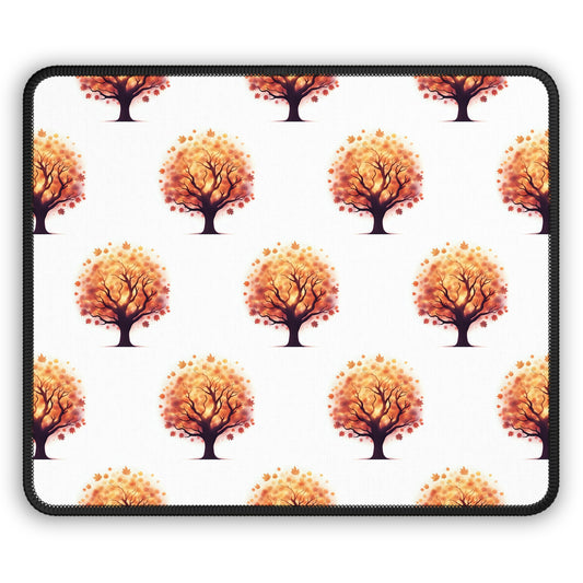 Autumn Trees Gaming Mouse Pad, Cozy Desk Accessory for Gamers, Gift for Nature Lovers, Fall Decor, Computer Accessories