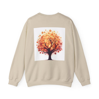 Autumn Tree Sweatshirt | Cozy Fall Apparel, Gift for Nature Lovers, Unisex Crewneck, Tree Design Sweatshirt, Ideal for Thanksgiving - Celtic Scents