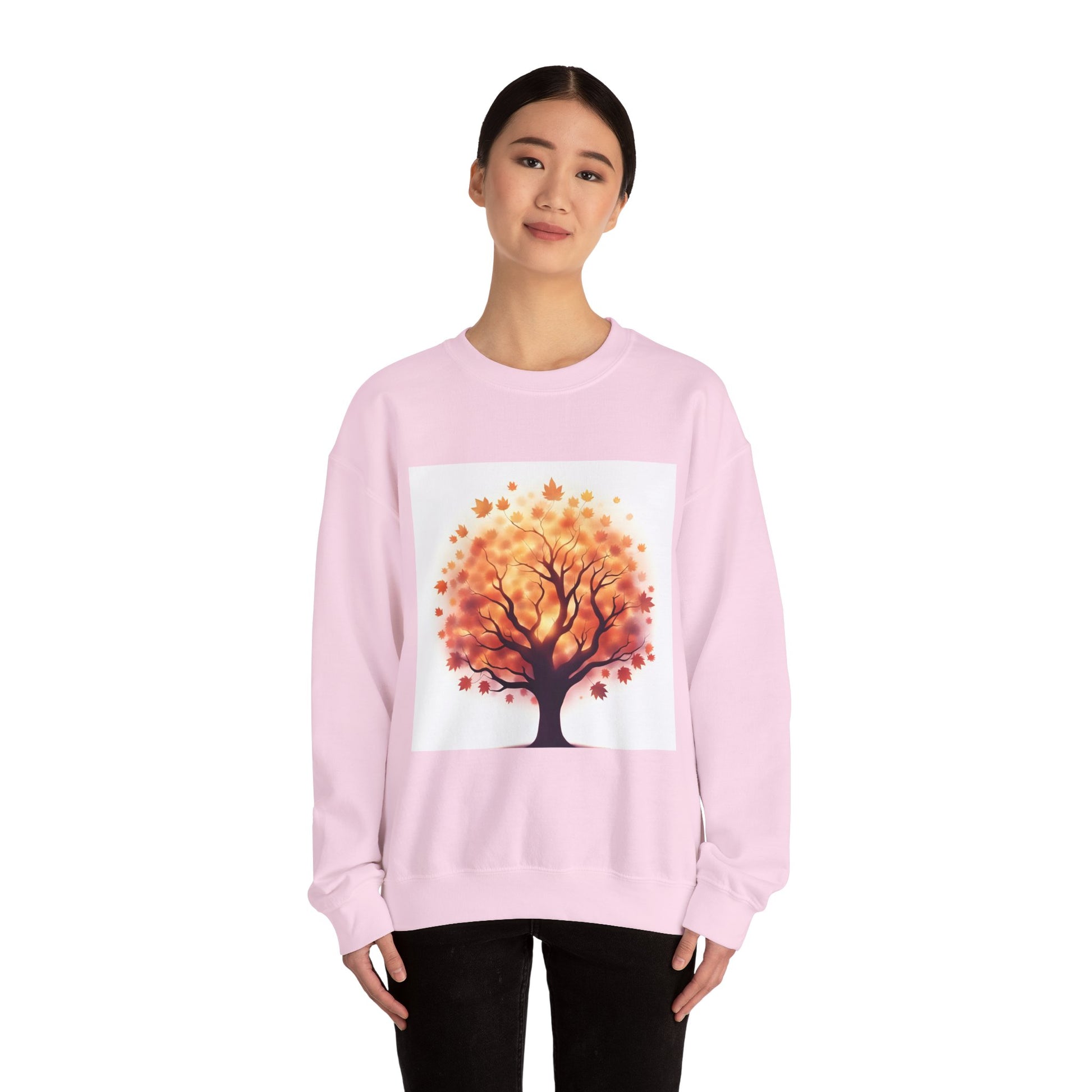 Autumn Tree Sweatshirt | Cozy Fall Apparel, Gift for Nature Lovers, Unisex Crewneck, Tree Design Sweatshirt, Ideal for Thanksgiving - Celtic Scents