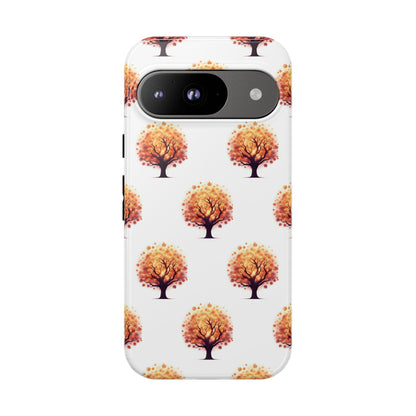 Autumn Tree Phone Case, Fall Phone Cover, Nature Inspired Case, Gift for Outdoorsy Friends, Seasonal Accessories, Eco-Friendly Phone Case