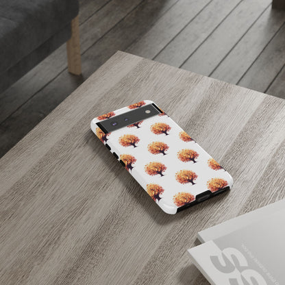 Autumn Tree Phone Case, Fall Phone Cover, Nature Inspired Case, Gift for Outdoorsy Friends, Seasonal Accessories, Eco-Friendly Phone Case