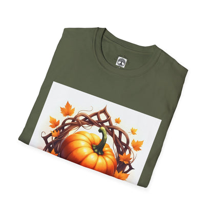 Autumn Pumpkin T-Shirt, Fall Tee, Halloween Shirt, Harvest Apparel, Thanksgiving Gift, Cozy Unisex Top - Celtic Scents