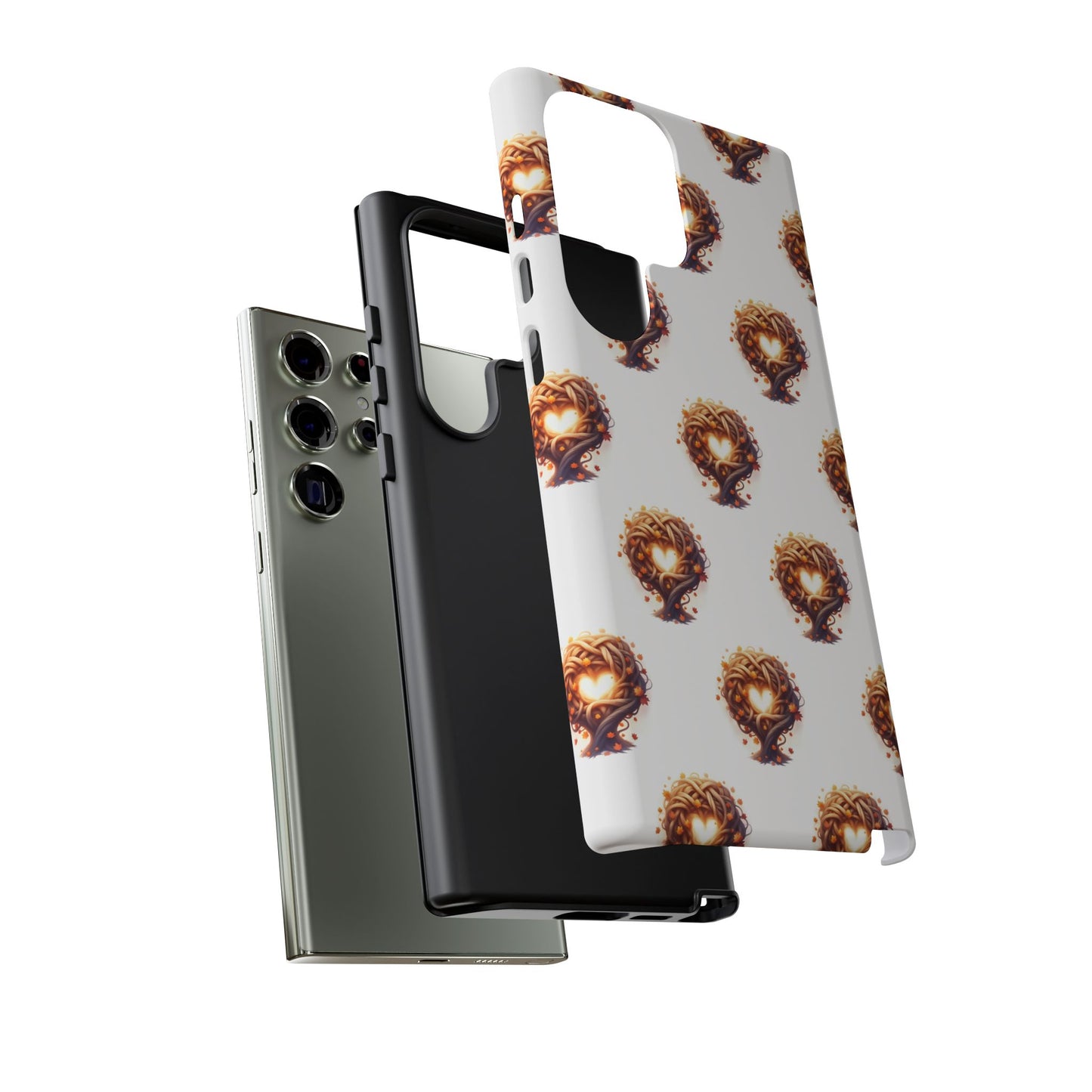 Stylish Phone Case, Tough Cases with Unique Design, Durable Smartphone Cover, Gift for Tech Lovers, Trendy Phone Accessory, Autumn Design