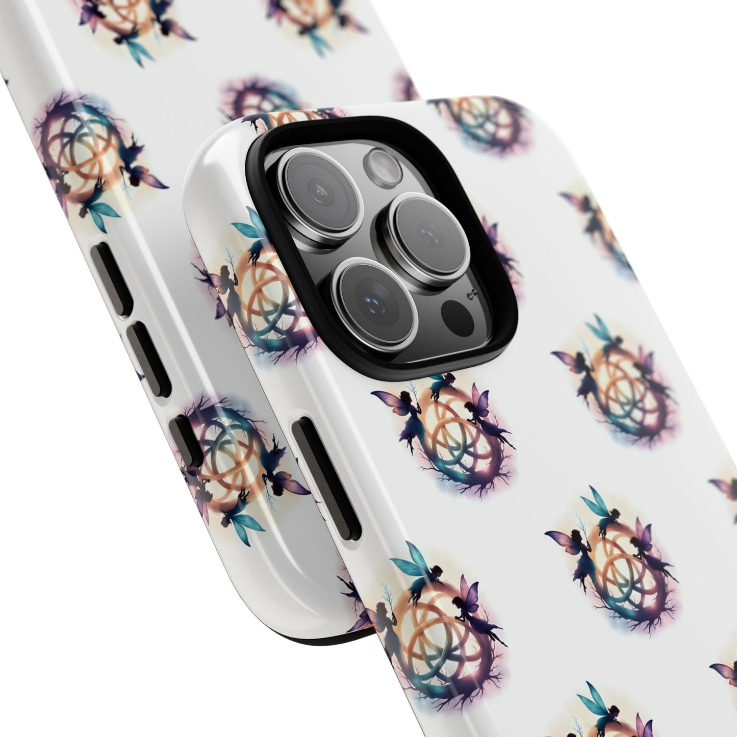 Tough Cases - Celtic Fairies Phone Case, Colorful Phone Cover, Fairy Lover Gift, Trendy Smartphone Accessory