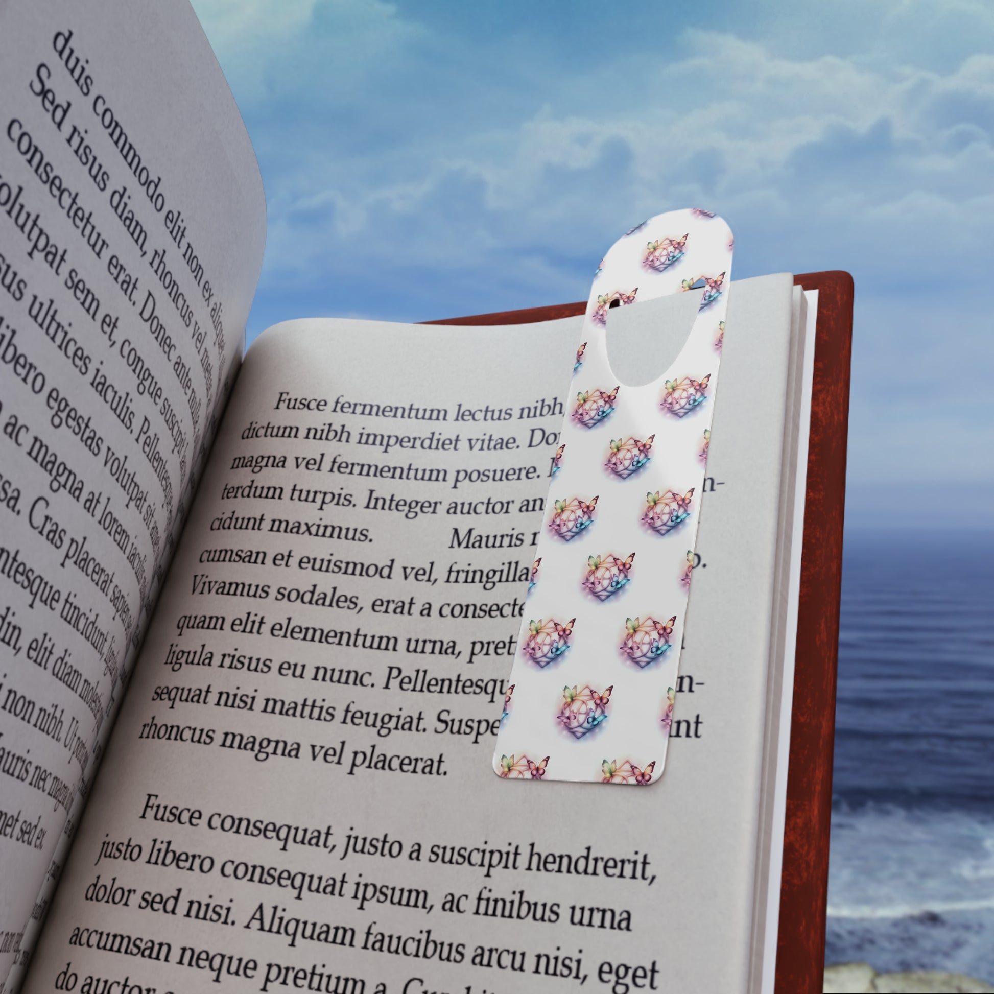 Colorful Butterfly Art Bookmark, Unique Gift for Butterfly Lovers, Reading Accessory, Bookmarks for Kids, Cute Page Holder - Celtic Scents