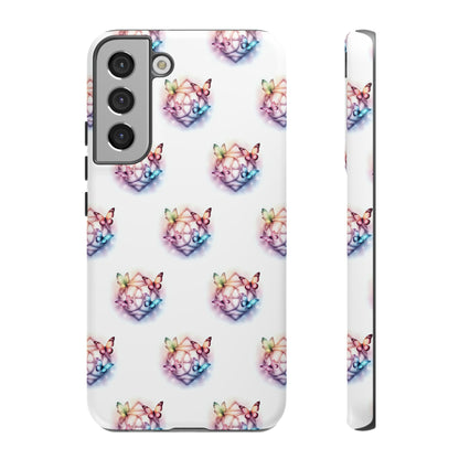 Colorful Butterflies Phone Case, Tough Cases, Cute Butterfly Lover Gift, Trendy Phone Cover, Nature Print Case - Celtic Scents