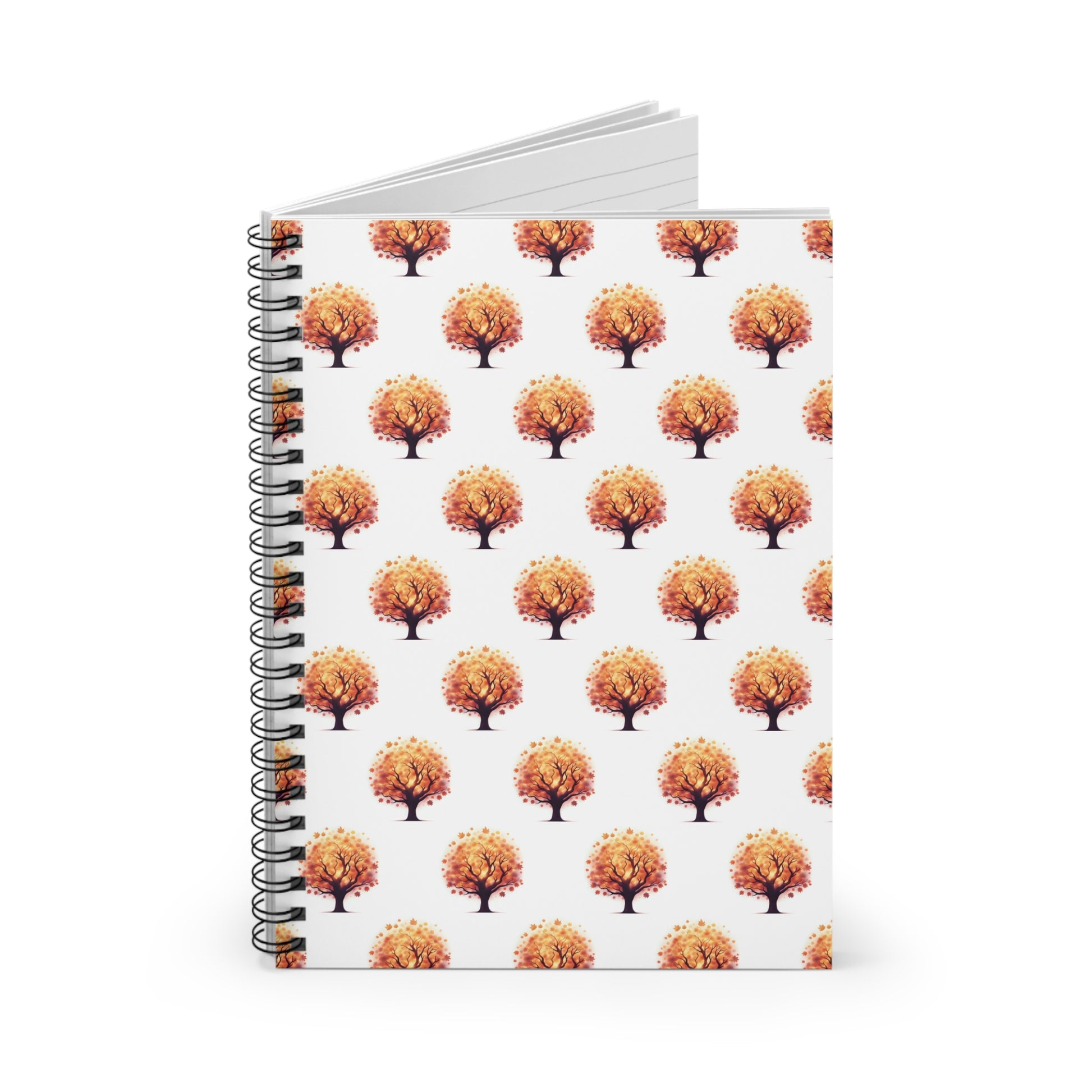 Autumn Tree Spiral Notebook | Fall Stationery, Journaling, Gift for Students, Nature Lovers, Thanksgiving Decor - Celtic Scents