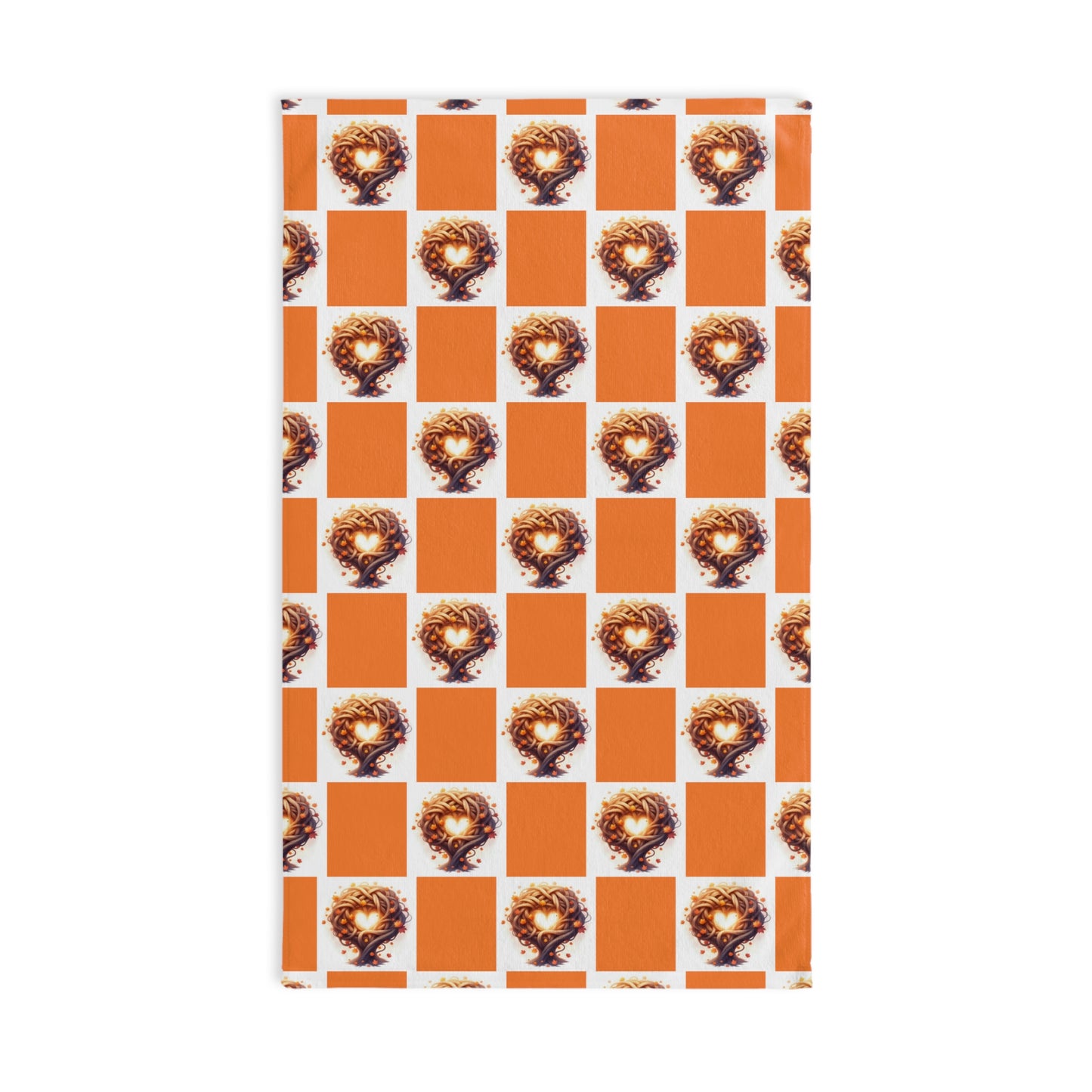 Autumn Floral Hand Towel, Cozy Kitchen Decor, Fall Gift, Hostess Gift, Decorative Towel for Thanksgiving