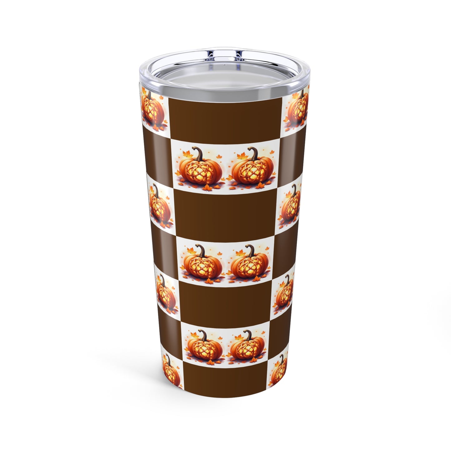 Fall Harvest Pumpkin Tumbler 20oz | Autumn Coffee Cup, Seasonal Drinkware, Halloween Gift, Pumpkin Spice Lover, Thanksgiving Decor - Celtic Scents