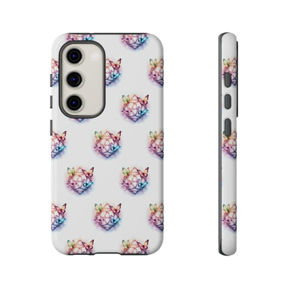 Colorful Butterflies Phone Case, Tough Cases, Cute Butterfly Lover Gift, Trendy Phone Cover, Nature Print Case - Celtic Scents