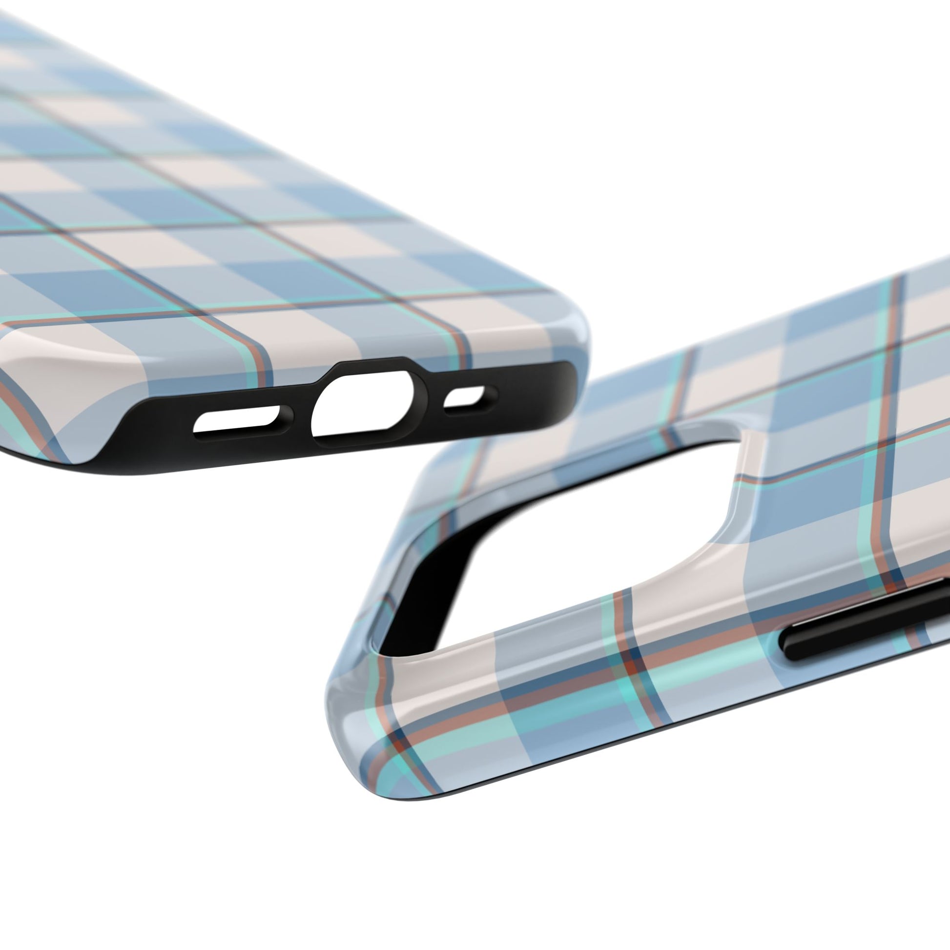 Winter Plaid Tough Phone Cases for Protection, Gift for Teens, Trendy Phone Accessories, Stylish Shield, Holiday Gift Ideas - Celtic Scents
