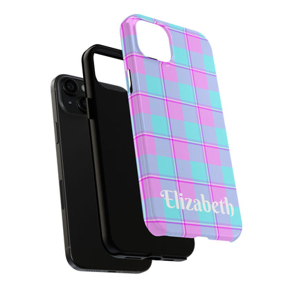 Personalized Plaid Phone Cases for Trendy Protection, Customizable Phone Covers, Durable Cases - Celtic Scents