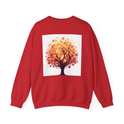 Autumn Tree Sweatshirt | Cozy Fall Apparel, Gift for Nature Lovers, Unisex Crewneck, Tree Design Sweatshirt, Ideal for Thanksgiving - Celtic Scents