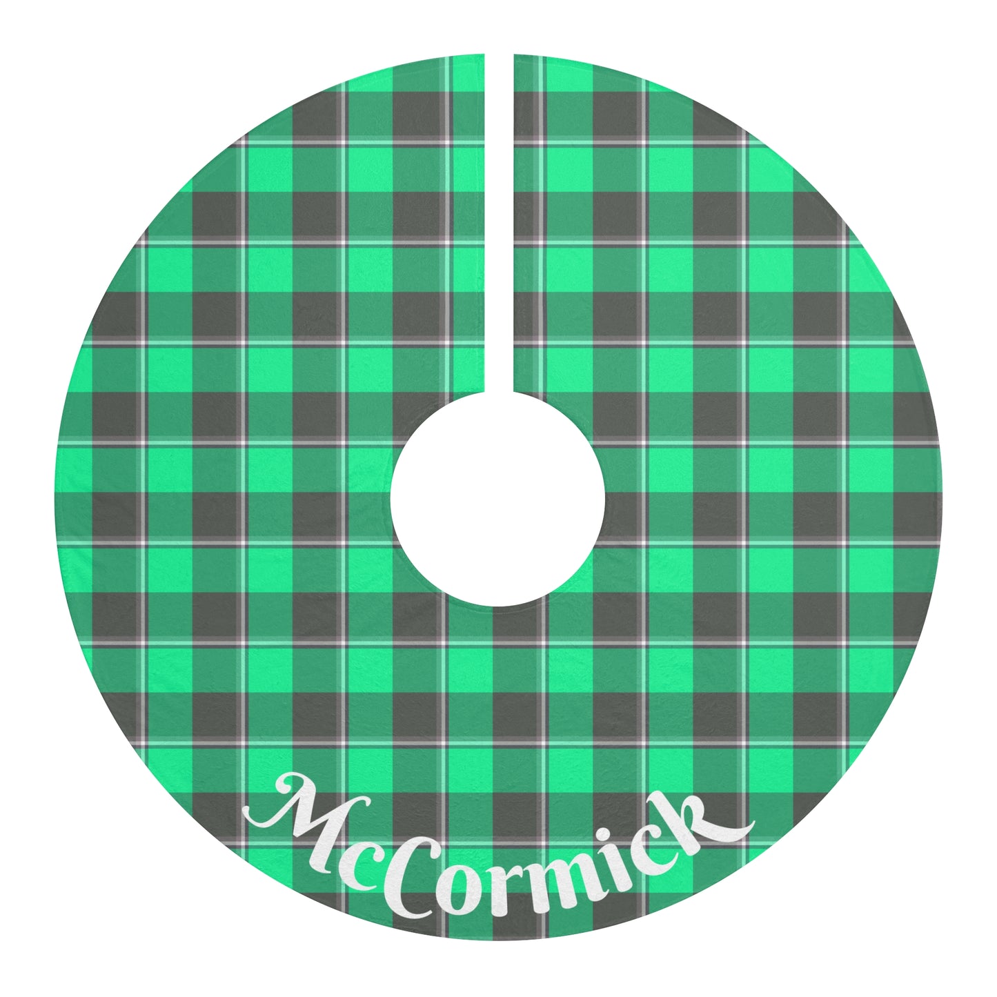 Christmas Tree Skirt - Personalized Plaid Holiday Decor, Festive Home Accessory, Winter Wonderland Decoration, Christmas Gift Idea - Celtic Scents