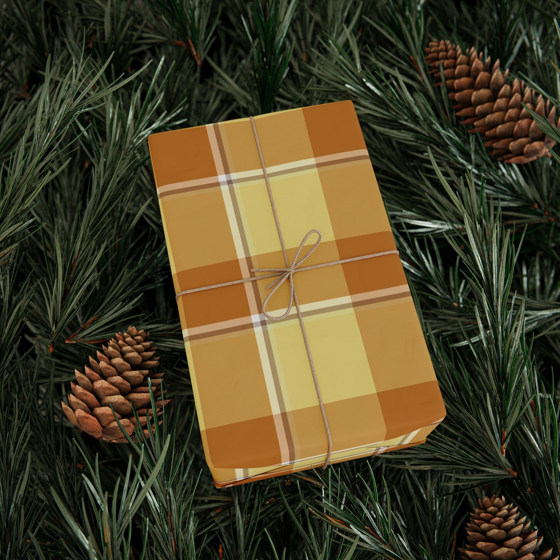 Plaid Gift Wraps for Special Occasions, Eco-Friendly Wrapping Papers, Birthday, Wedding, Holiday, Baby Shower, Autumn - Celtic Scents