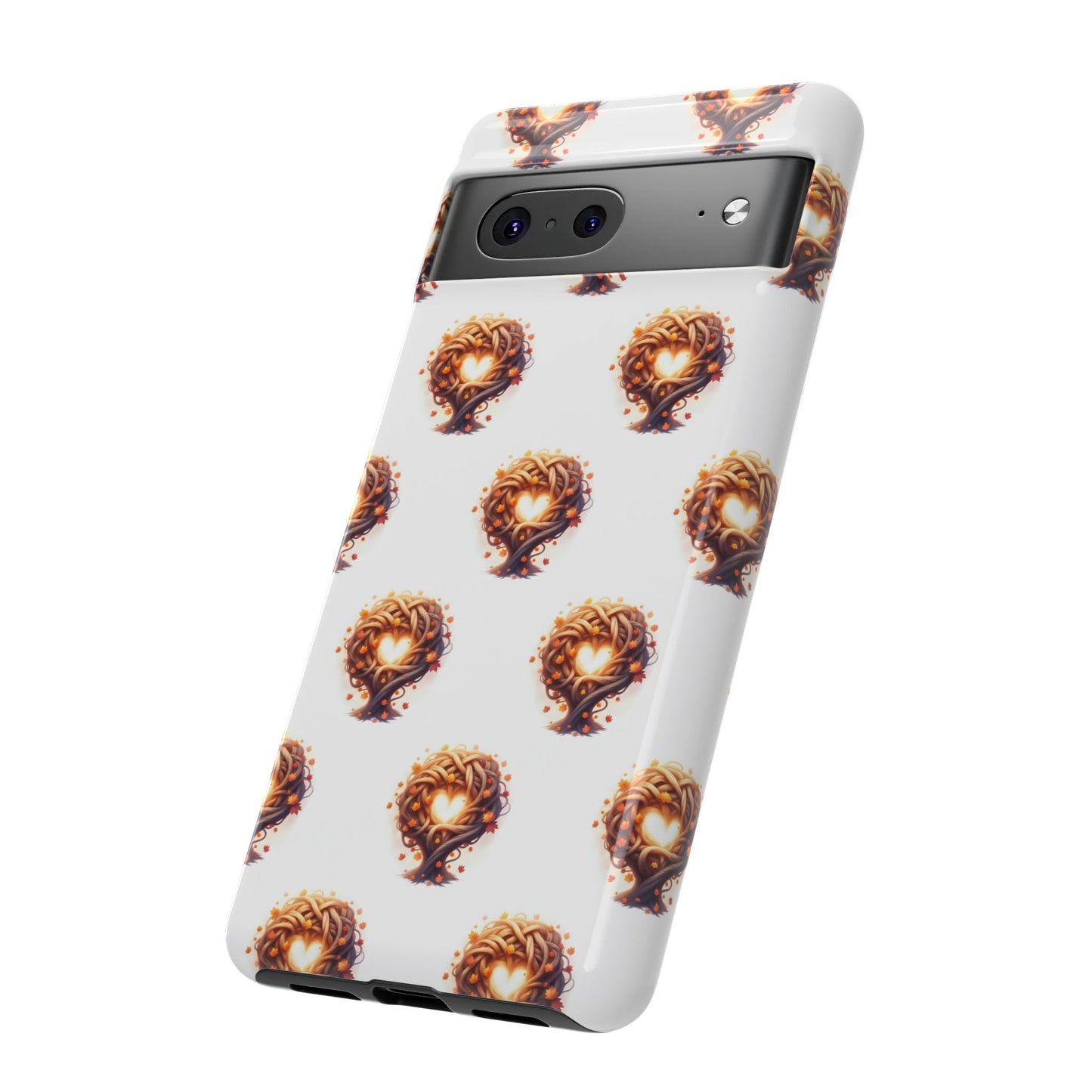 Stylish Phone Case, Tough Cases with Unique Design, Durable Smartphone Cover, Gift for Tech Lovers, Trendy Phone Accessory, Autumn Design