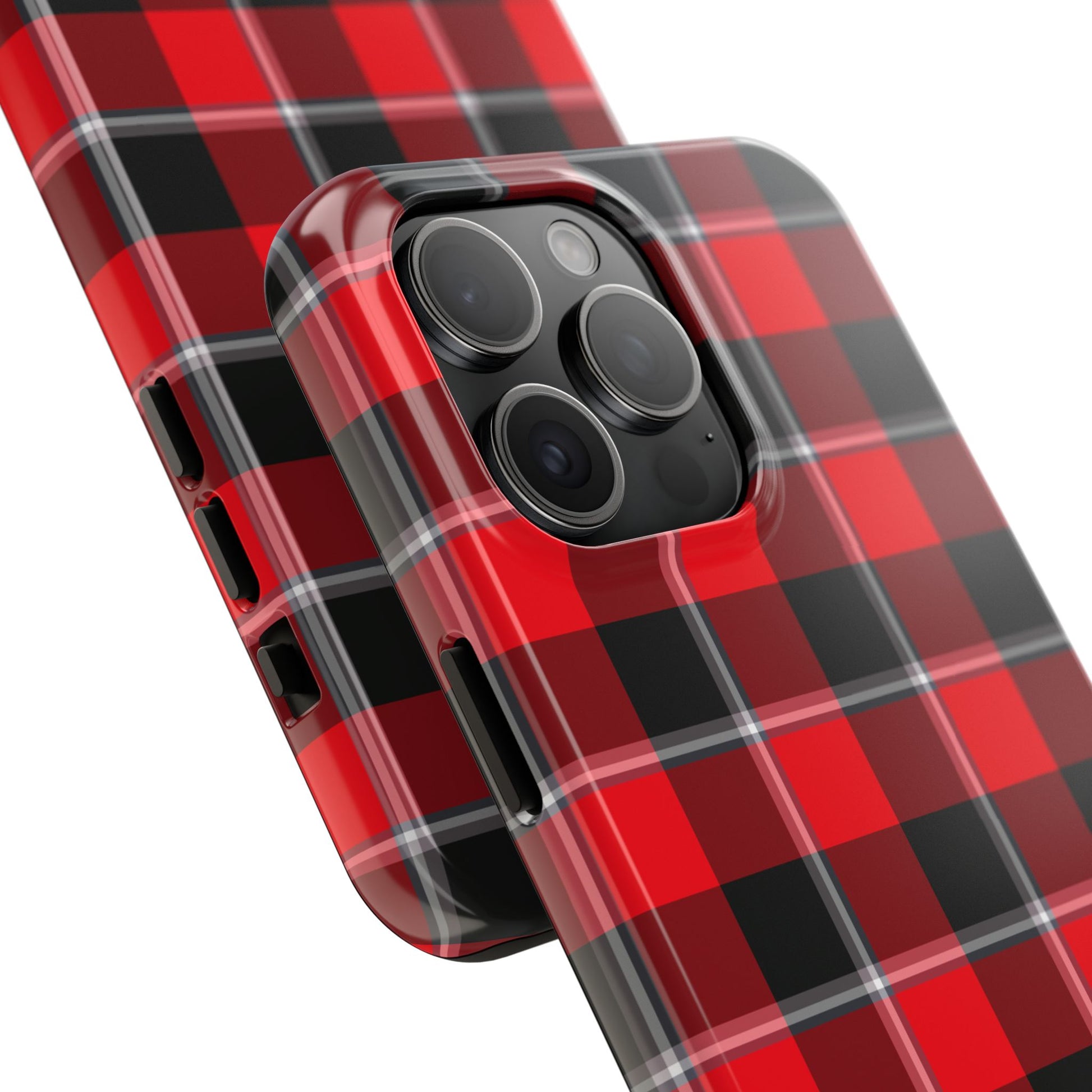 Stylish Plaid Tough Phone Cases, Durable Phone Covers, Rustic Gift, Trendy Accessories, Protection for Everyday Use, Fashionable [...] - Celtic Scents