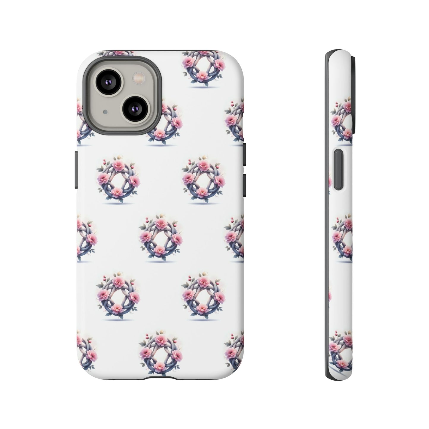 Floral Phone Case, Tough Cases for Women, Cute Celtic Knot Floral Design iPhone Cover, Gift for Her, Stylish Tech Accessories - Celtic Scents