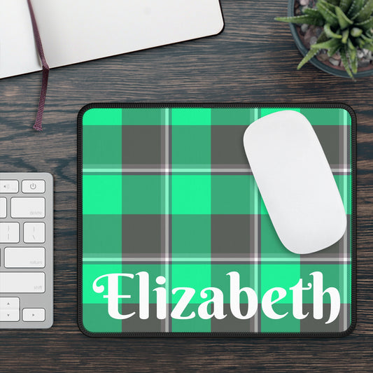 Personalized Gaming Mouse Pad, Plaid Mousepad, Custom Desk Decor, Computer Accessories, Gamer Gift, Unique Office Supplies - Celtic Scents