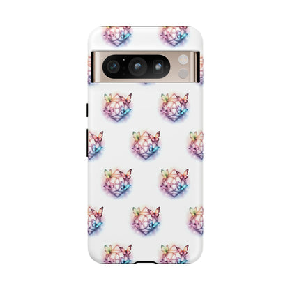 Colorful Butterflies Phone Case, Tough Cases, Cute Butterfly Lover Gift, Trendy Phone Cover, Nature Print Case