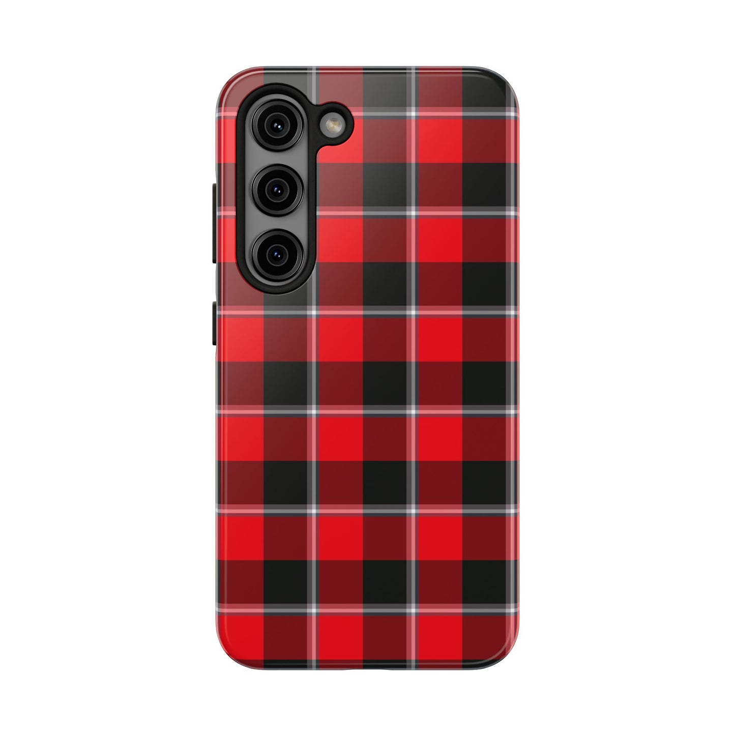 Stylish Plaid Tough Phone Cases, Durable Phone Covers, Rustic Gift, Trendy Accessories, Protection for Everyday Use, Fashionable [...] - Celtic Scents