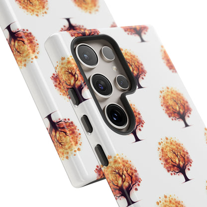 Autumn Tree Phone Case, Fall Phone Cover, Nature Inspired Case, Gift for Outdoorsy Friends, Seasonal Accessories, Eco-Friendly Phone Case