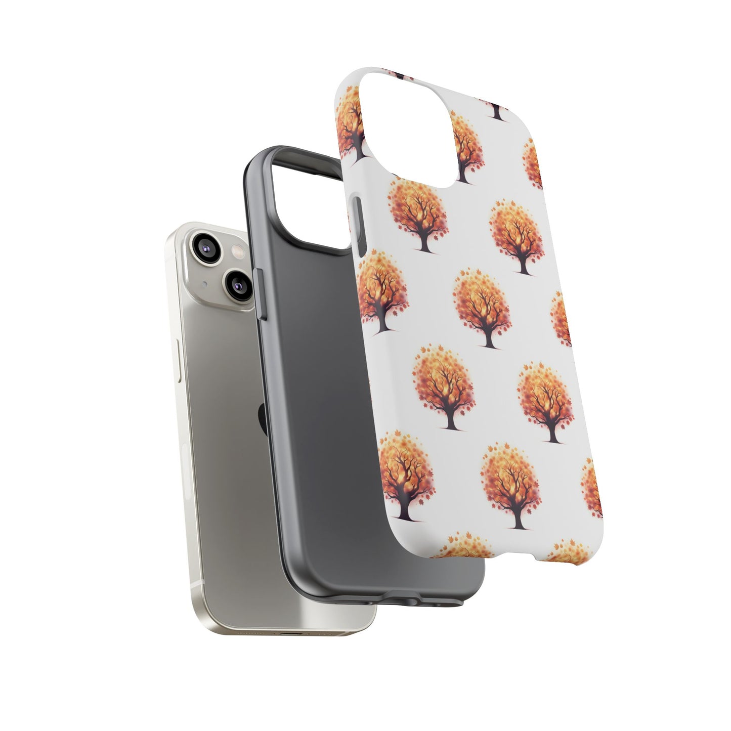 Autumn Tree Phone Case, Fall Phone Cover, Nature Inspired Case, Gift for Outdoorsy Friends, Seasonal Accessories, Eco-Friendly Phone Case