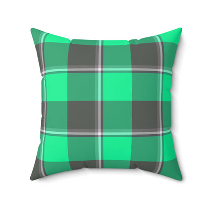 Personalized Chic Plaid Decorative Pillow, Cozy Home Accent, Modern Living Room Decor, Perfect Gift for Any Occasion - Celtic Scents