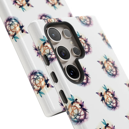 Tough Cases - Celtic Fairies Phone Case, Colorful Phone Cover, Fairy Lover Gift, Trendy Smartphone Accessory
